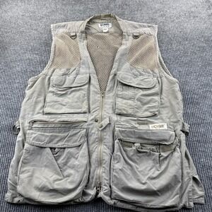 Domke Photo Vest Mens Large Gray PhoTOGS Photographer Utility Multi Pocket